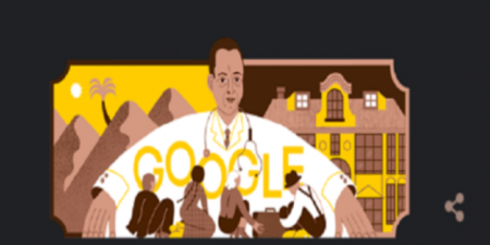 غوغل يحتفي بالطبيب المصري محمد حلمي ويكرمه بلقب "الصالح بين الأمم"